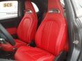Fiat 500 Abarth - InteÌrieur cuir Rouge 2